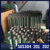 衛(wèi)生級(jí)304內(nèi)外精拋不銹鋼圓管102*1.0*1.2*1.5mm球閥/配件