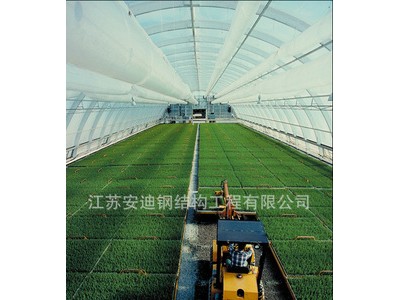 供應(yīng)鋼結(jié)構(gòu)網(wǎng)架連棟溫室大棚，廠家直接供貨