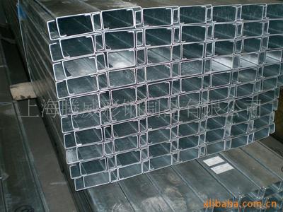工廠生產(chǎn)高強(qiáng)度鍍鋅C型鋼，Z型鋼檁條，Q235鍍鋅C型鋼來料加工