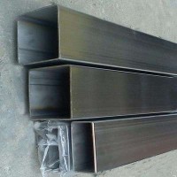 銷售201不銹鋼方管 光亮不銹鋼裝飾管 鏡面8K護(hù)欄專用