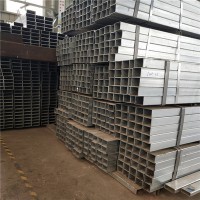 大理供應(yīng)商批發(fā) Q235B鍍鋅方管200*200*3.5加工車絲機械制造