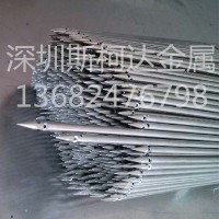 304L不銹鋼傳感器探針加工 切斷毛細(xì)管定制縮尖變徑