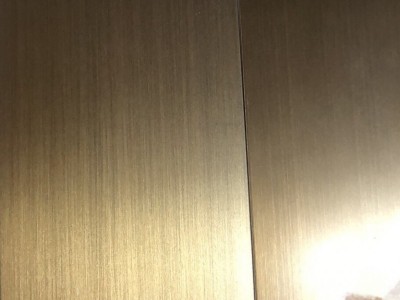 上?，F(xiàn)貨鍍鈦不銹鋼板仿古做舊拉絲銅黑鈦香檳金納米加工定制批發(fā)