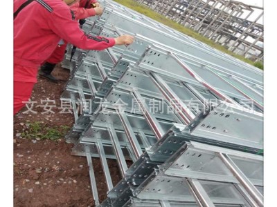 熱浸鋅大跨距加強型雙梯邊電纜橋架 河北熱鍍鋅雙梯邊2層電纜橋架