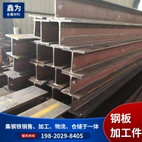 佛山鋼板加工件 鋼立柱焊接H型鋼 偏心工字鋼 鋼構(gòu)柱定做 貨期快