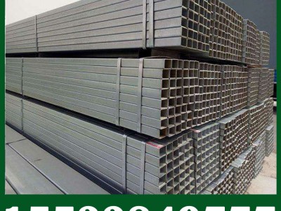 鍍鋅方管Q235B 40*80鍍鋅方管 加工定做各種型號無縫方管