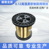高強度切割用鍍銅鋼絲工業(yè)刷制刷行業(yè)開關彈簧絲樂器琴弦調直鋼絲