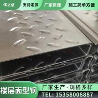 廠家直發(fā) 量大從優(yōu)鍍鋅樓層面型材 200*40冷彎型鋼 建筑樓層板