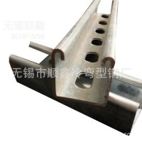 Q235A/Q235B光伏支架雙內(nèi)卷型鋼 C型鋼光伏支架 廠家供應(yīng)