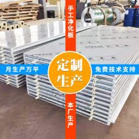 保溫隔墻板 無(wú)塵車(chē)間手工夾芯板 銷(xiāo)售供應(yīng)手工凈化板彩鋼凈化板