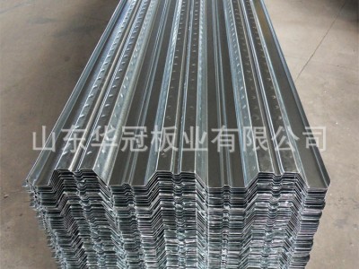 山東鍍鋅壓型鋼板 510閉口樓承板 鋼結(jié)構(gòu)用會(huì)凝土澆筑板