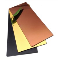 進口德國安鋁1100G 320G金色鏡面鋁板，銀色鏡面鋁卷
