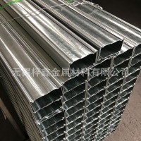 現(xiàn)貨抱焊梁熱鍍鋅角鋼50*100鋼制堆垛式倉庫重型貨架型材包合梁