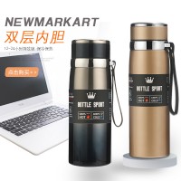 新款吊帶壺316不銹鋼保溫杯戶外便攜提繩水壺創(chuàng)意商務(wù)禮品水杯子