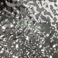 不銹鋼壓花板201水波板現(xiàn)貨供應(yīng)沖壓大小波浪花紋板批發(fā)304水紋板