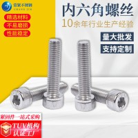 304不銹鋼內(nèi)六角螺絲M3M4M5M6M8M10*20 30 50 60內(nèi)六角螺栓 機螺釘