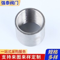 廠家直營304不銹鋼管內(nèi)絲接頭內(nèi)牙圓管直接內(nèi)螺紋水管直通4分6分